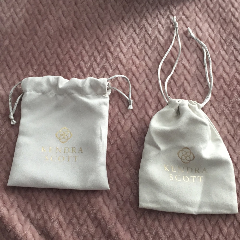 2 Kendra Scott Jewelry Dust Bags